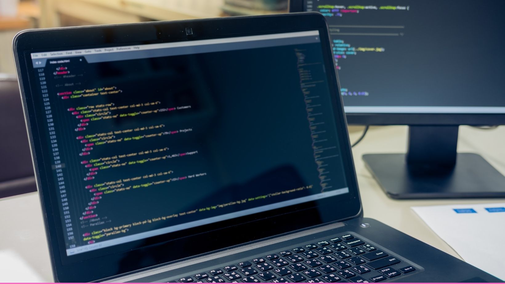 Web Design Screen